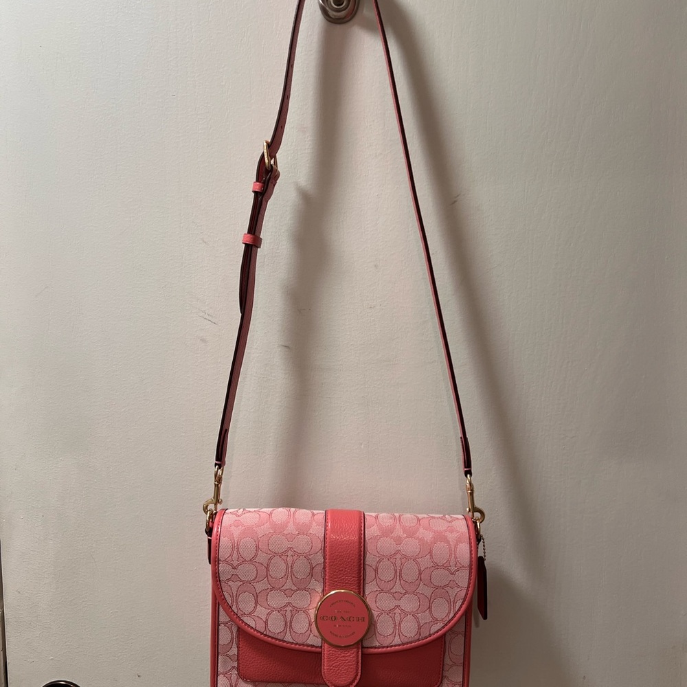 Coach Pink Crossbody Bag